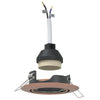 Spotlights med søkelys 12 pcs Kobber 9 x 9 cm Metall