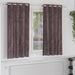 Fløyel Gardiner med gardiner 2 pcs Brun 175 x 140 cm Fløyel