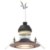 Lamper Sett med 6 Kobber 9 cm Innfelte taklamper Runde