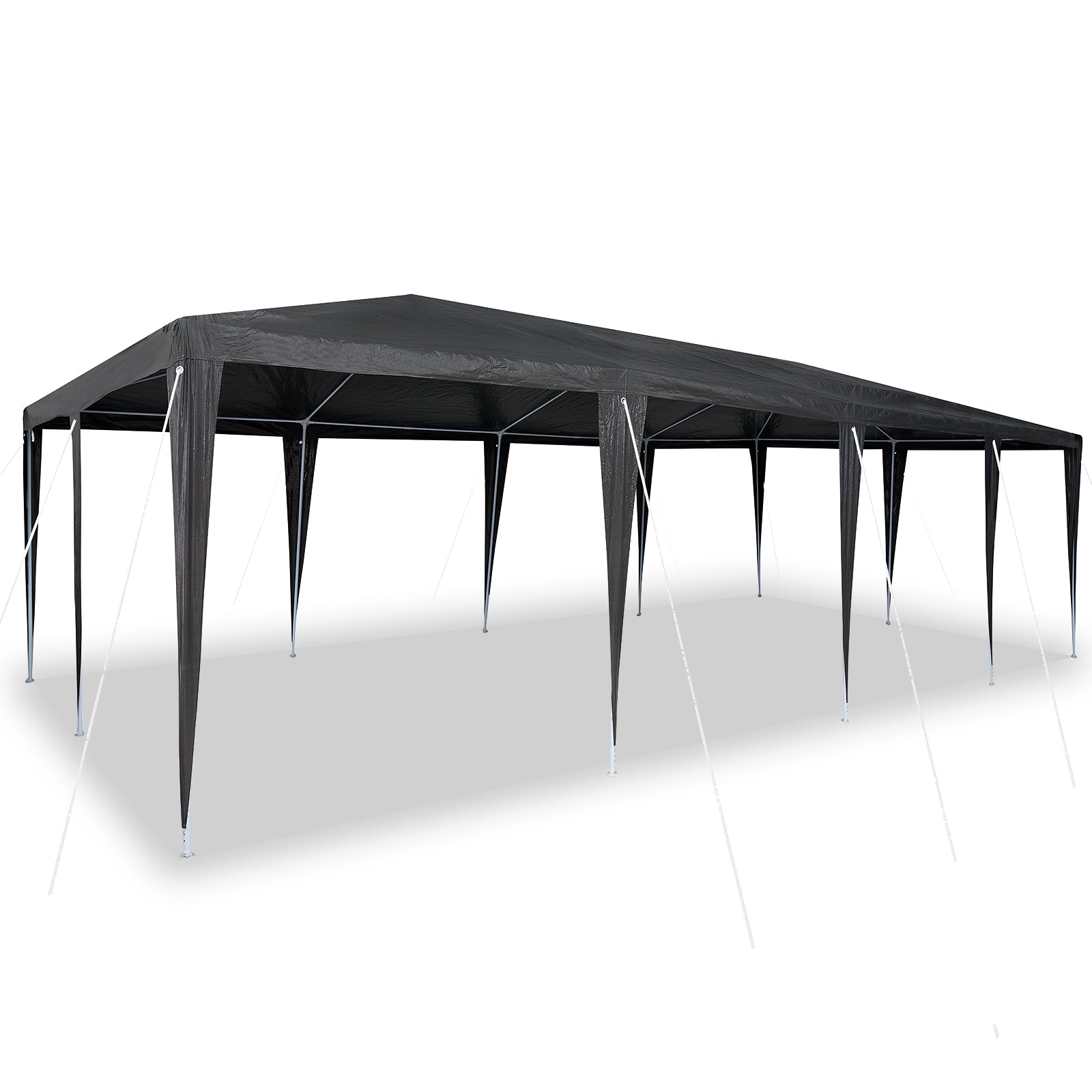 Partytelt Antrasitt og Hvit 800 x 400 x 266 cm