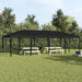 Partytelt Antrasitt 800 x 400 x 266 cm Polyetylen og Stål