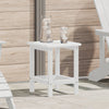 Adirondack Sidebord Hvit 38 x 38 x 46 cm HDPE