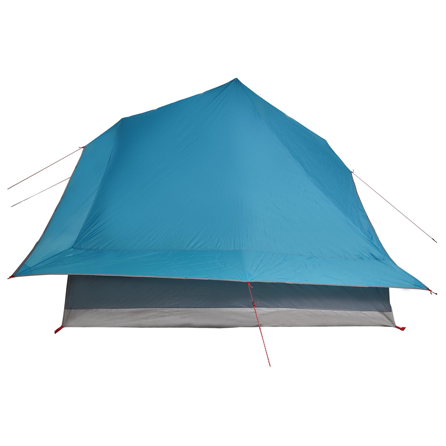 Tipi telt med tak med lagring Blå 364 x 281 x 257 cm taft