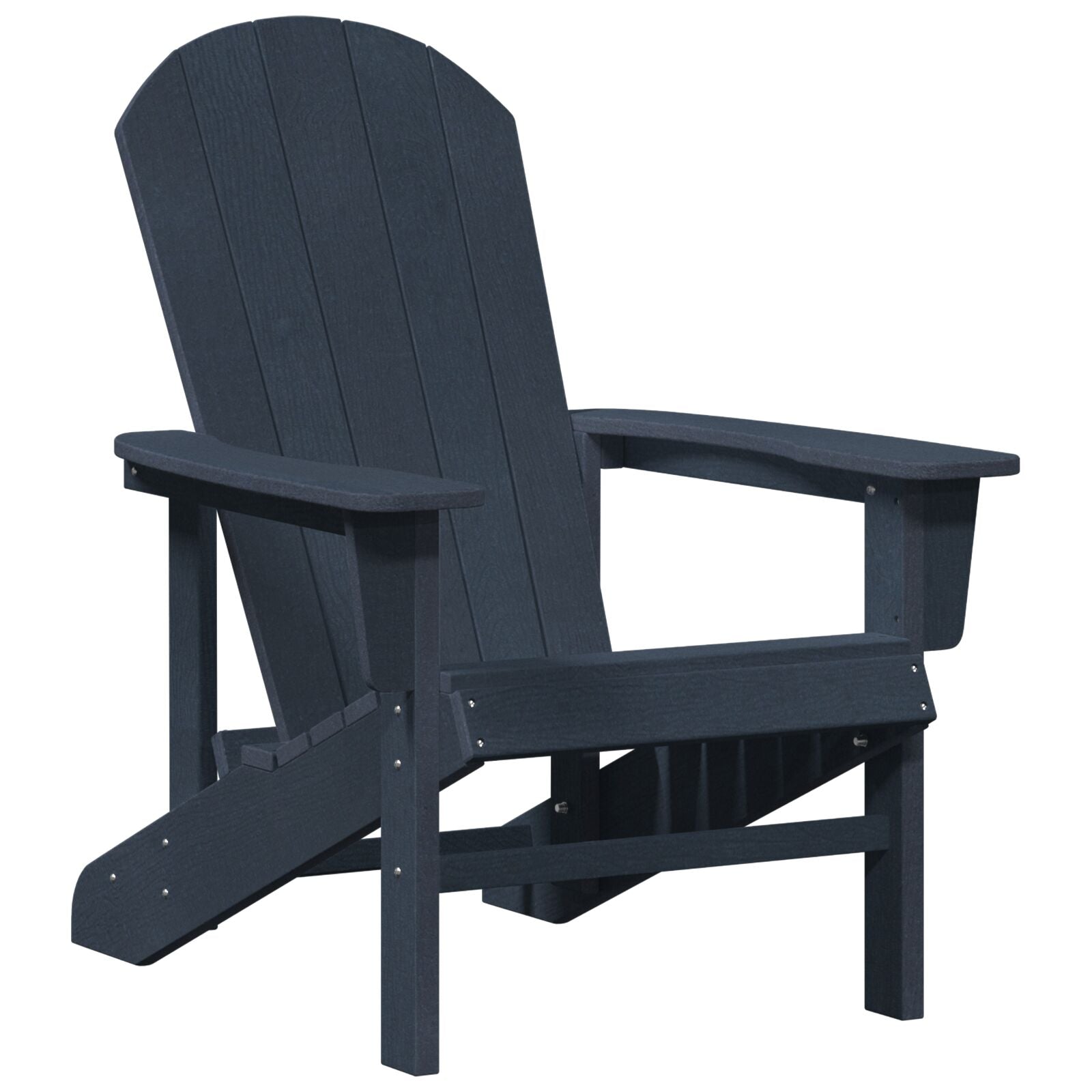 Adirondack-stol Havblå 74 x 82 x 92cm Plast
