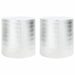 Varmereflektor for radiator 2 pcs sølv 25 x 0,5 m Polyethylen