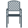 Stol 2 pcs Antrasitt 56 x 65 x 89cm Stål