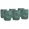 Hage søppelposer 12 pcs grønn 66 x 66 x 83.5 cm Polypropen