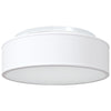 Taklampe Hvit 38 x 13.5 cm stoff