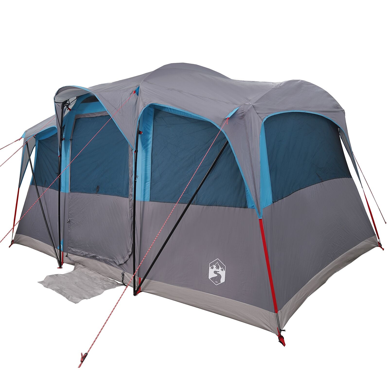 Telt med tak med luftventil Blå 435 x 255 x 216 cm Polyester