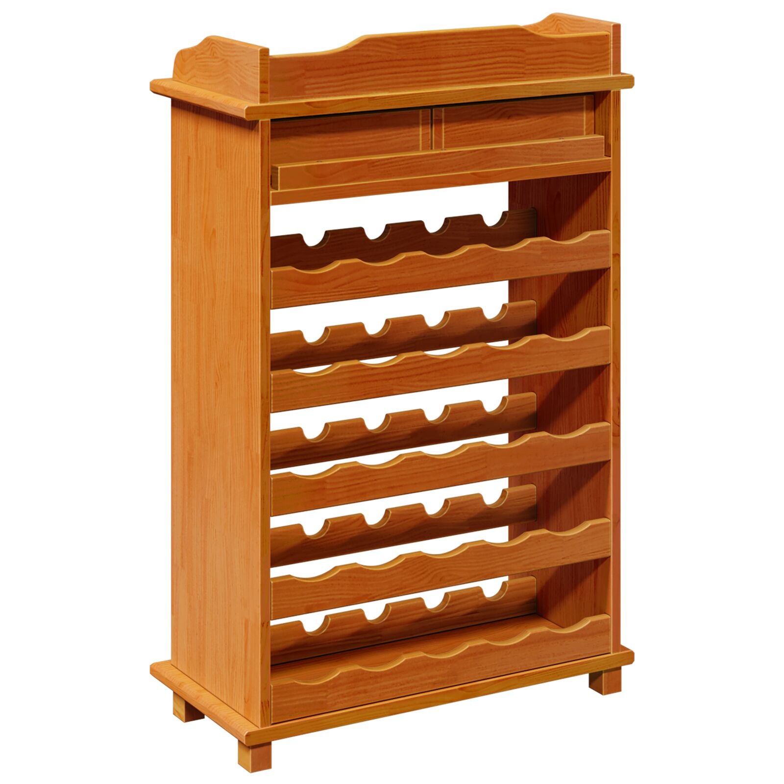 Vinreol 90x60x30 cm Solid furu