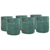 Hage søppelposer 12 pcs grønn 67 x 67 x 75.5 cm Polypropen