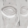 Face Krakk Sølv 33x33x45 cm Aluminium