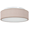 Taklampe Gråbrun 38 x 13.5 cm stoff