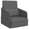 Sofa Seng 2-i-1 Mørkegrå 65x80x83 cm Stoff