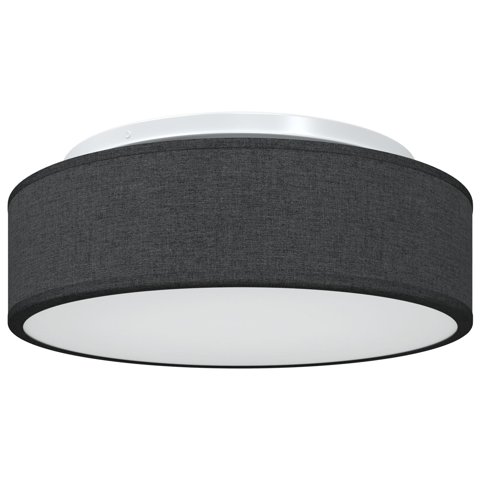 Taklampe Svart 38 x 13.5 cm stoff