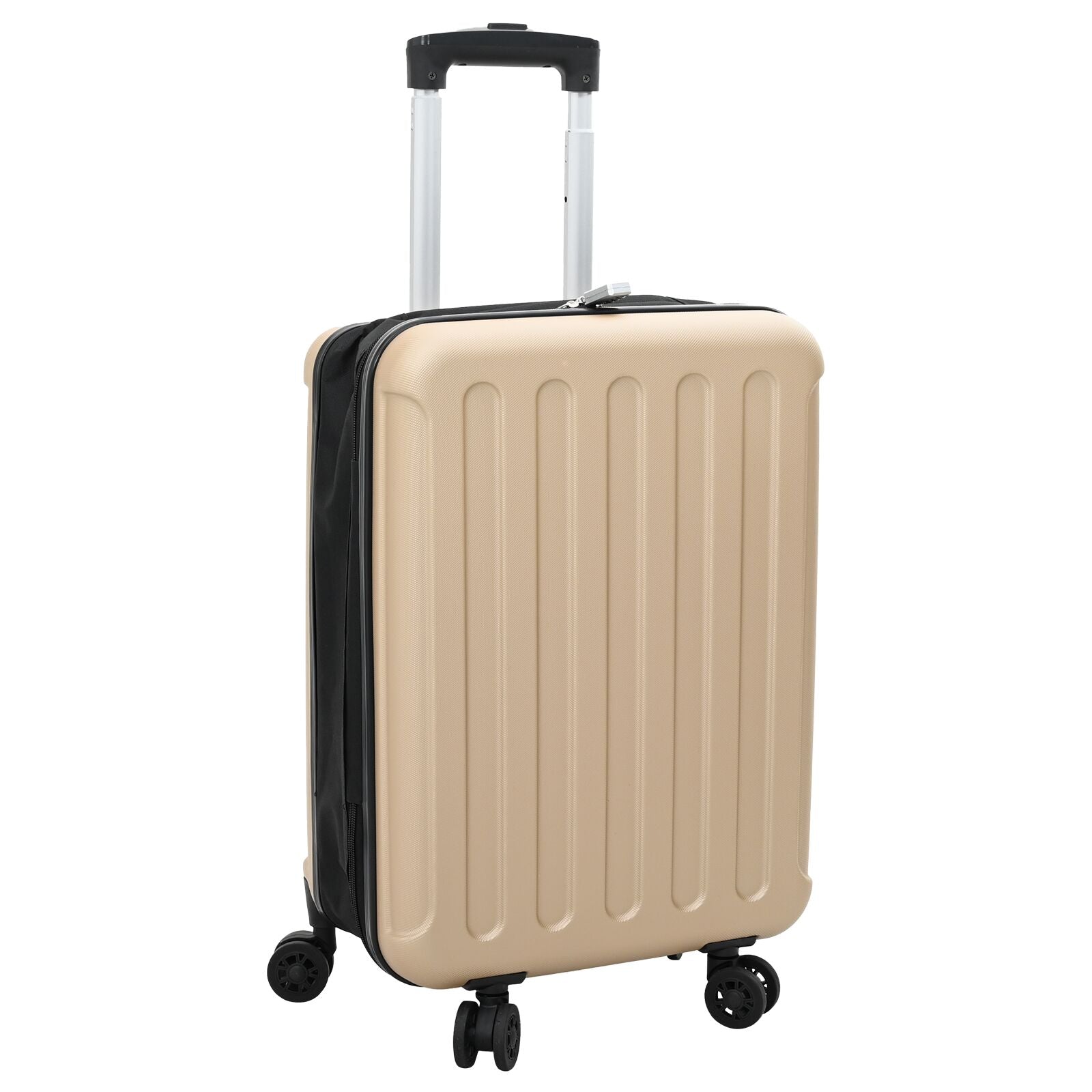 Koffert med lås champagne 34 x 23 x 55.5 cm ABS-plast