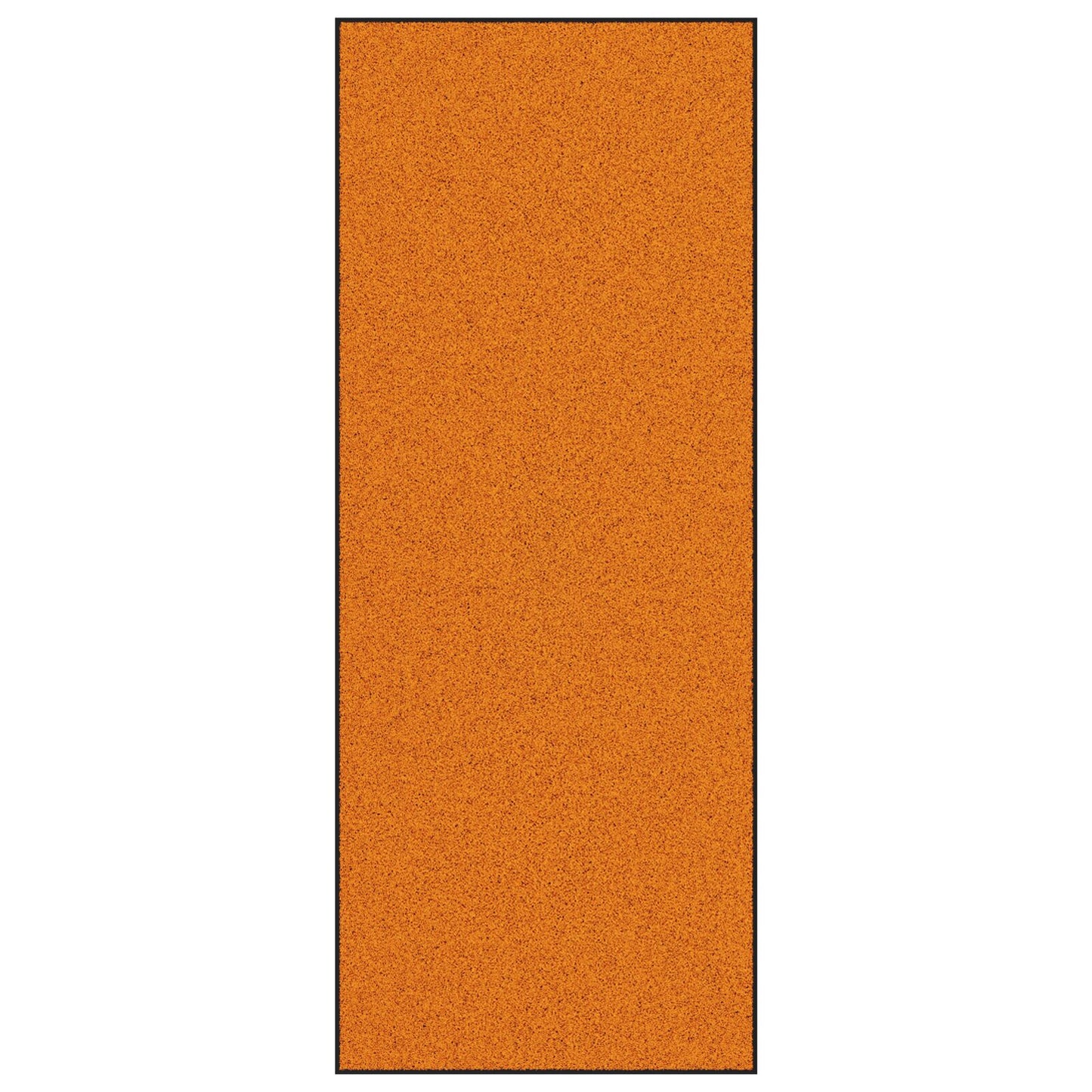 Dørmatte Oransje og Svart 120 x 300 cm 100% Polyamid