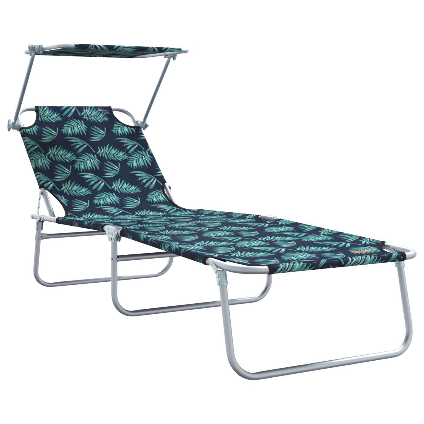 Solstol 2 pcs grønn 58 x 188 x 77cm Polyester