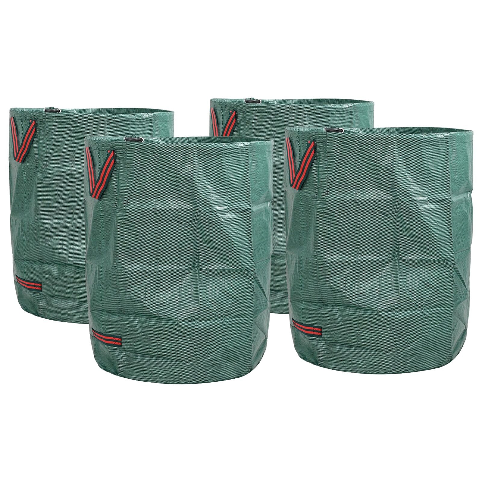 Hage søppelposer 4 pcs grønn 66 x 66 x 83.5 cm Polypropen