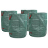 Hage søppelposer 4 pcs grønn 66 x 66 x 83.5 cm Polypropen