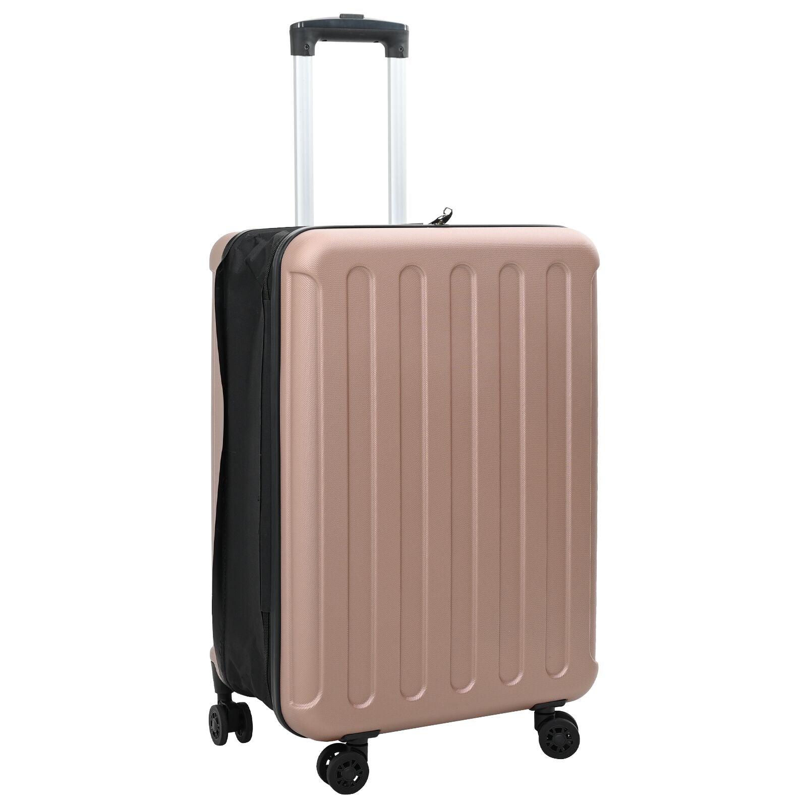 Koffert med lås rosegull 43 x 27 x 66 cm ABS-plast