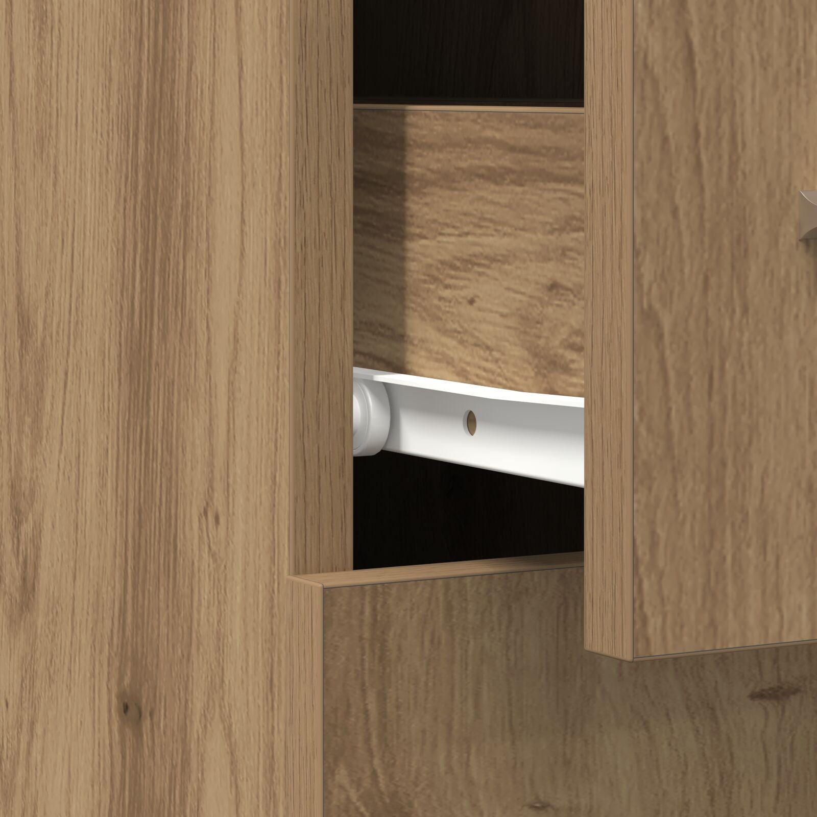 Apotekerskap artisan eik 20 x 45.5 x 60 cm Konstruert tre