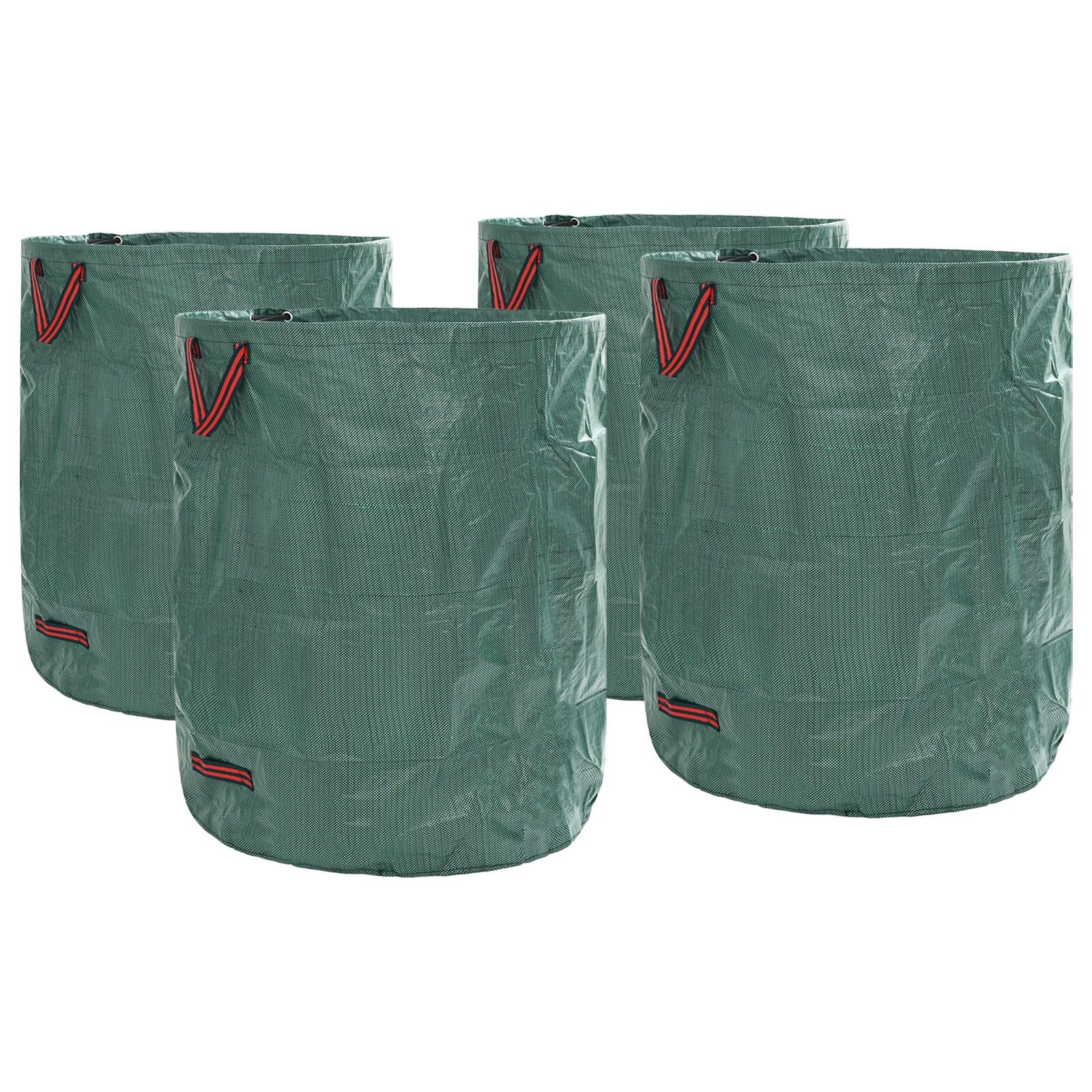 Hage søppelposer 4 pcs grønn 79 x 79 x 99.5 cm Polypropen