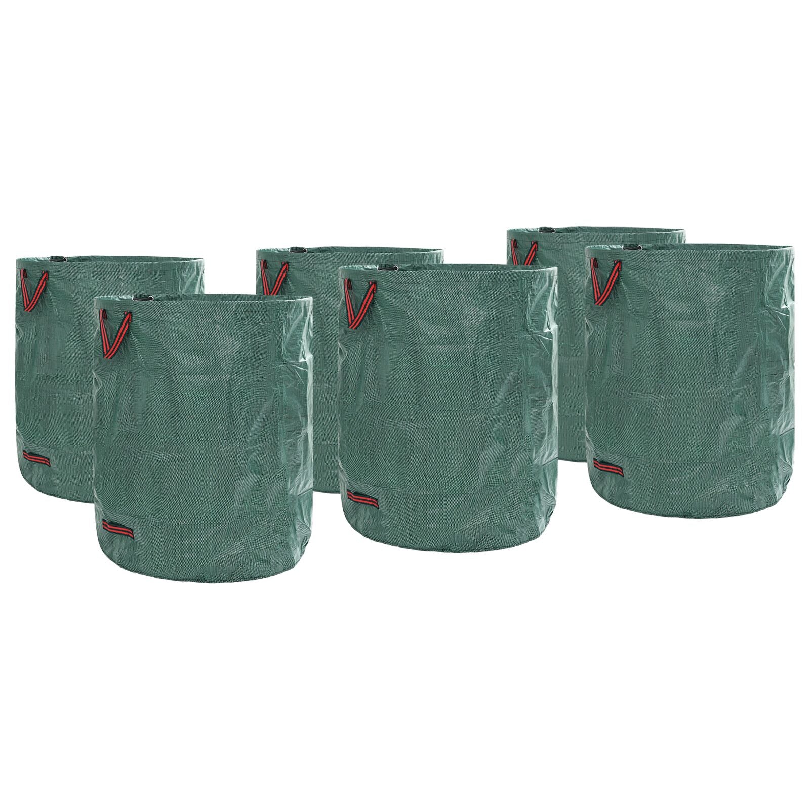 Hage søppelposer 12 pcs grønn 79 x 79 x 99.5 cm Polypropen