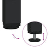 Sidebord 2 pk Gammelt tre, konstruert tre og metall