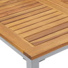 Hagebord 150x90x75 cm Solid Akasietre og Metall