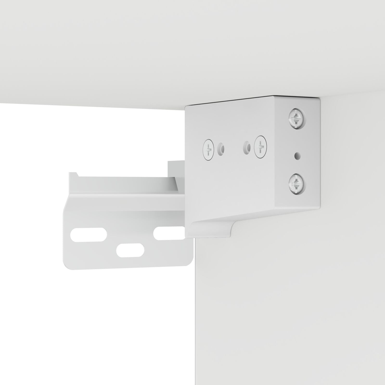 Hengende skap 2 pcs Svart eik 100 x 31 x 60 cm Konstruert tre