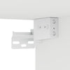 Hengende skap 2 pcs Svart eik 100 x 31 x 60 cm Konstruert tre