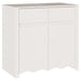 Serviesskap Drammen Hvit 79 x 43 x 75.5 cm Massivt furutre