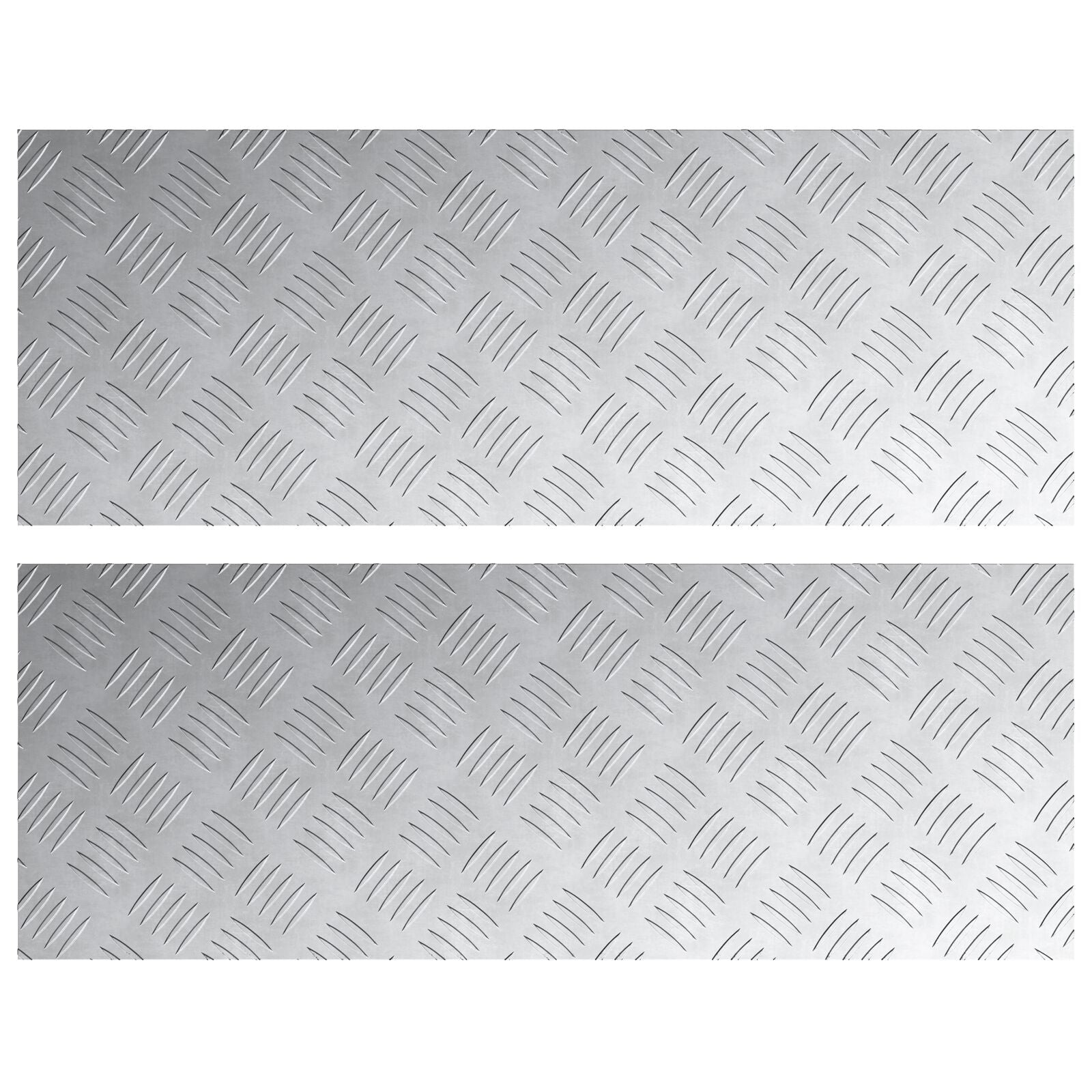 Aluminium Rutsjebaner 2 stk Anti-Sklisikker 80x30 cm