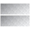 Aluminium Rutsjebaner 2 stk Anti-Sklisikker 80x30 cm