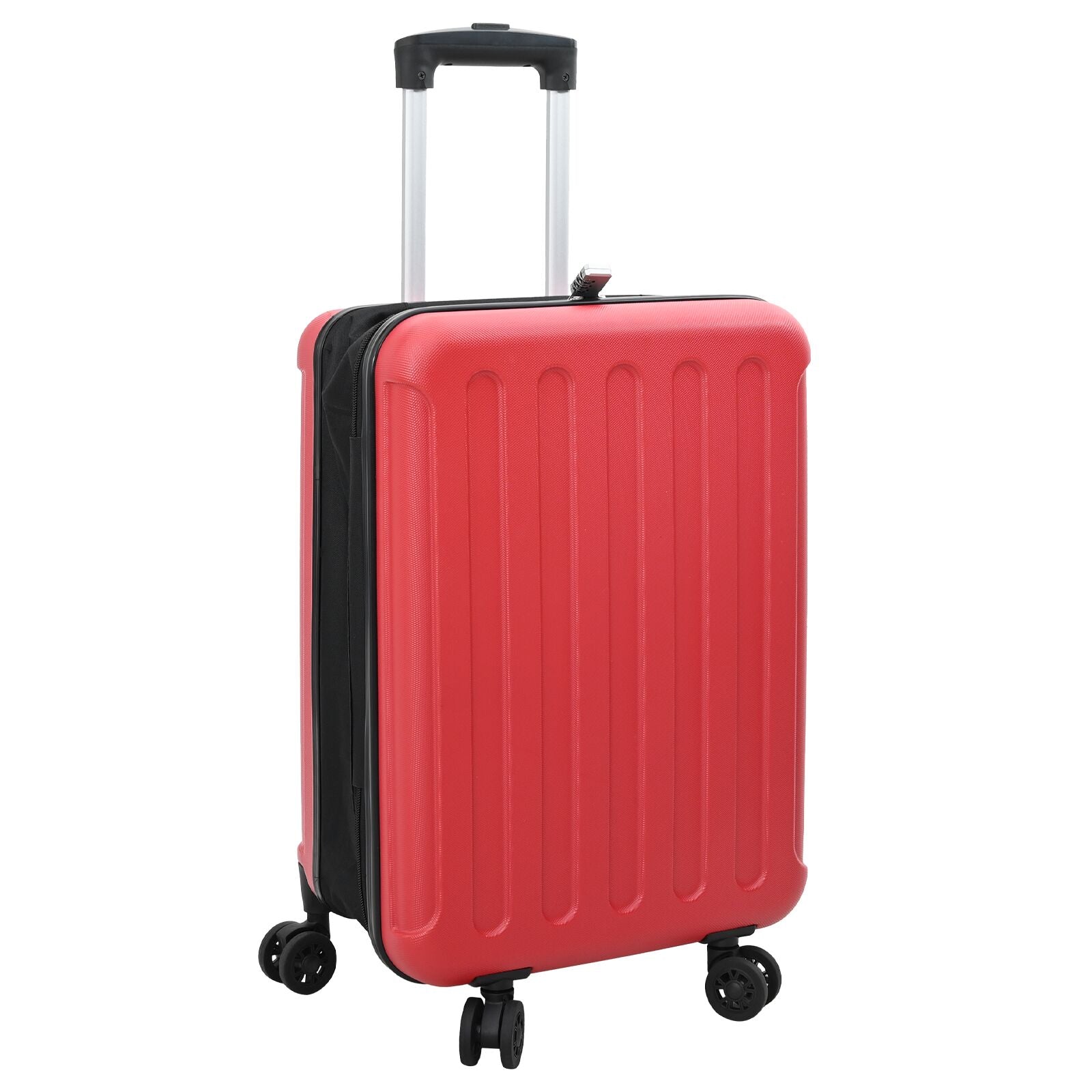 Koffert med lås Rød 34 x 23 x 55.5 cm ABS-plast