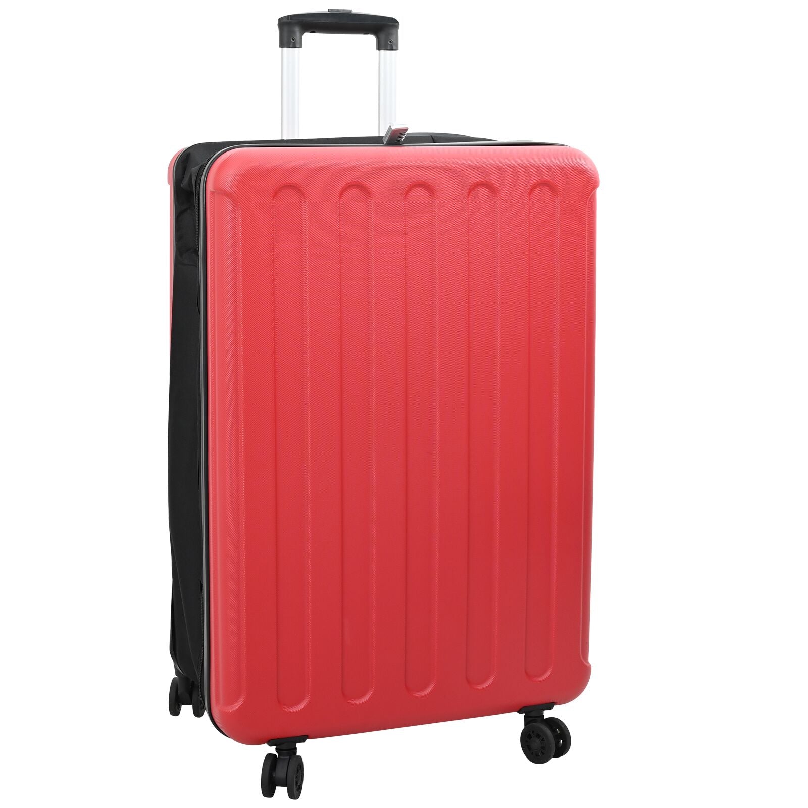 Koffert med lås Rød 50 x 30 x 76 cm ABS-plast