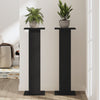 Planteholder 2 pcs Svart Eik 30 x 30 x 95 cm Konstruert tre