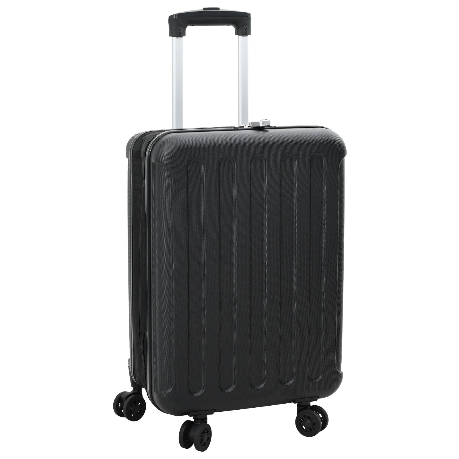 Koffert med lås Svart 43 x 27 x 66 cm ABS-plast