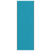 Dørmatte Cyan og svart 120 x 350 cm 100% Polyamid