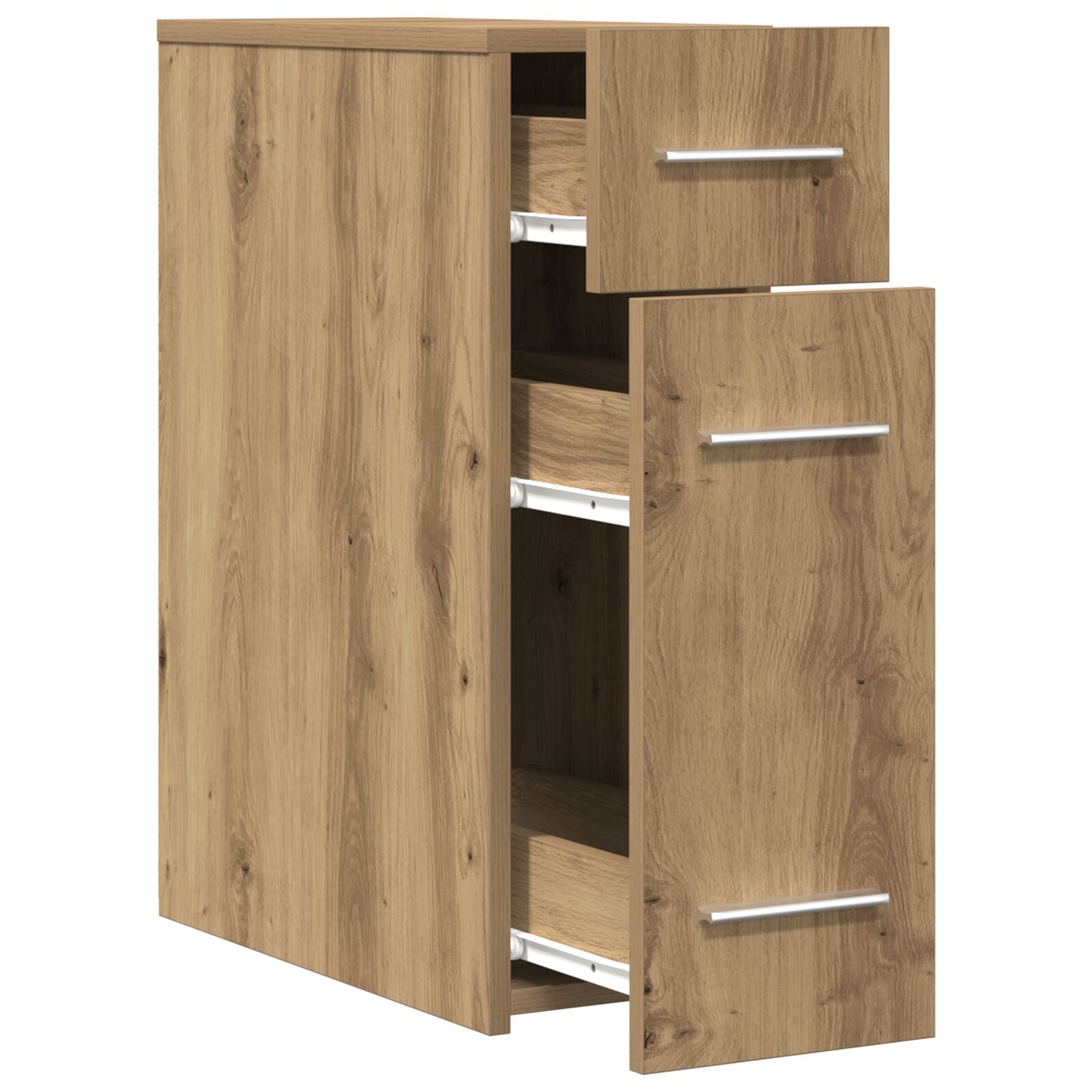 Apotekerskap artisan eik 20 x 45.5 x 60 cm Konstruert tre