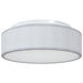Taklampe med søkelys Grå 38 x 38 x 13,5 cm stoff