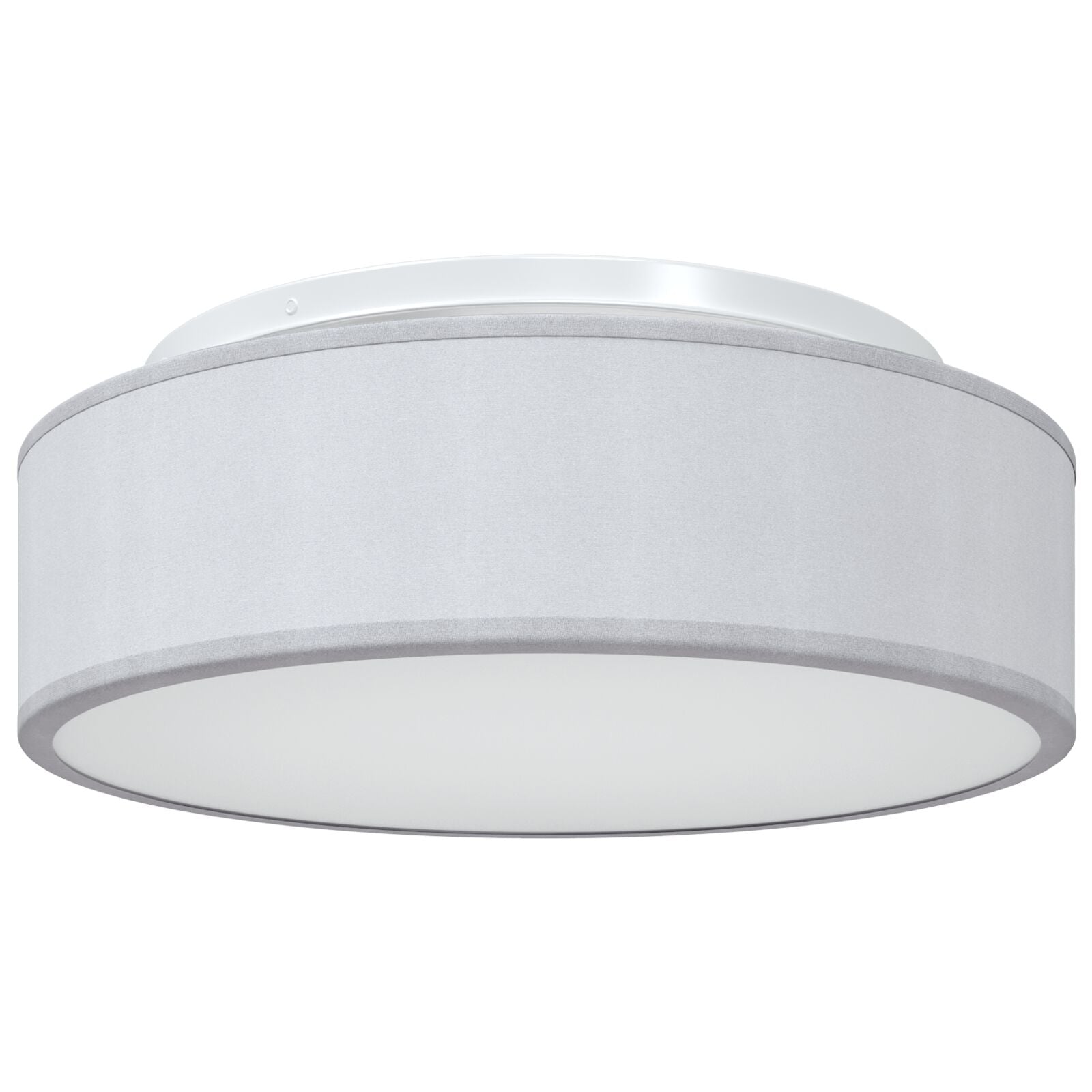 Taklampe Grå 38 x 13.5 cm stoff