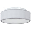 Taklampe Grå 38 x 13.5 cm stoff