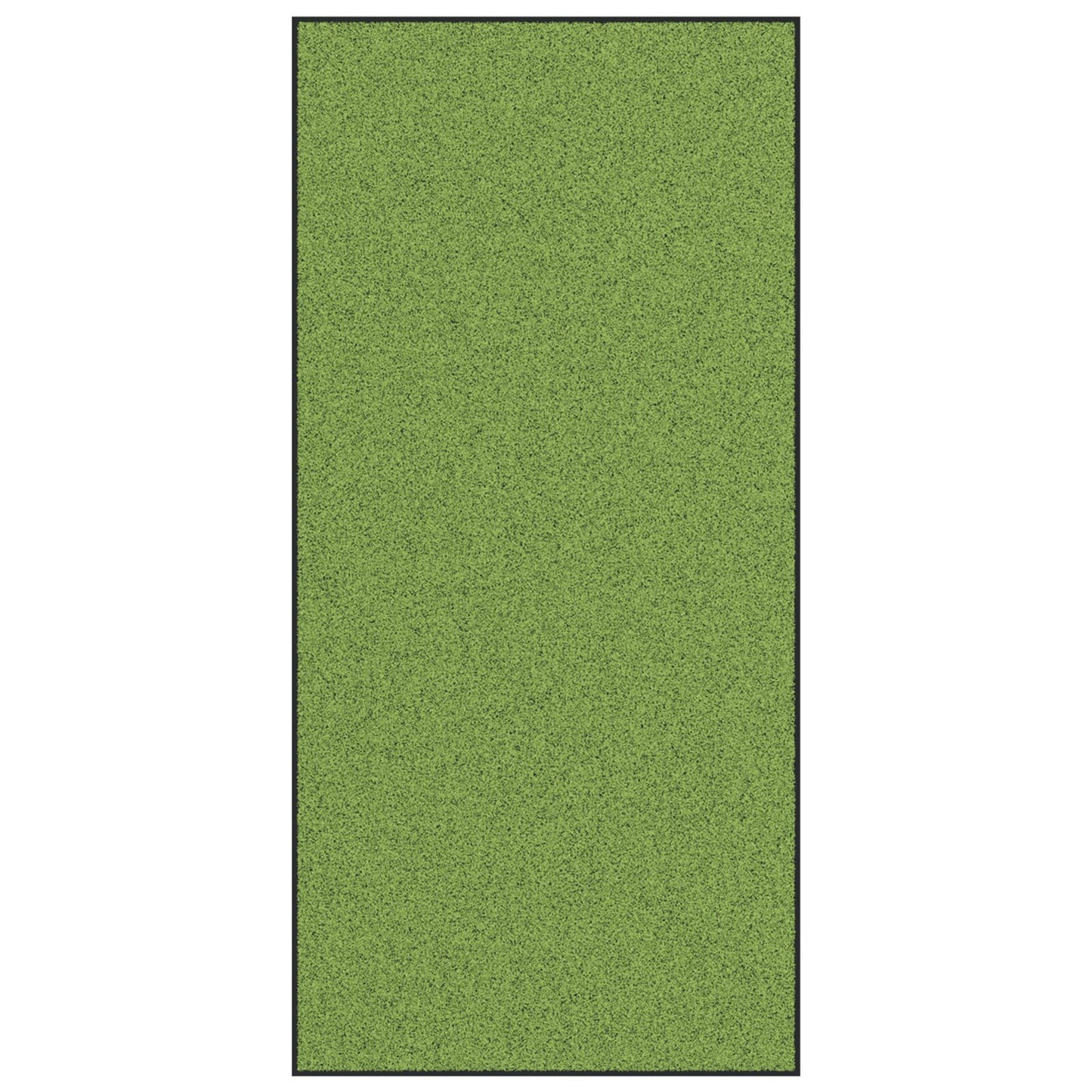Dørmatte Annet Grønn og svart 120 x 250 cm Polyamid og PVC