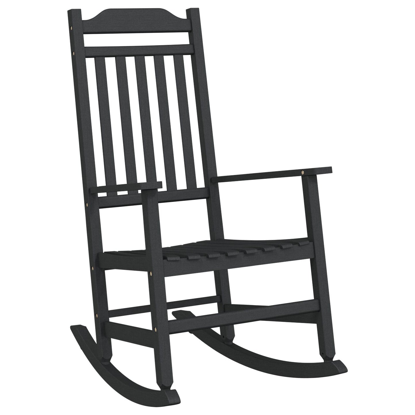 Gyngestol Svart 84 x 65 x 114 cm Harpiks