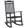 Gyngestol Svart 65 x 84 x 114 cm Polyethylen