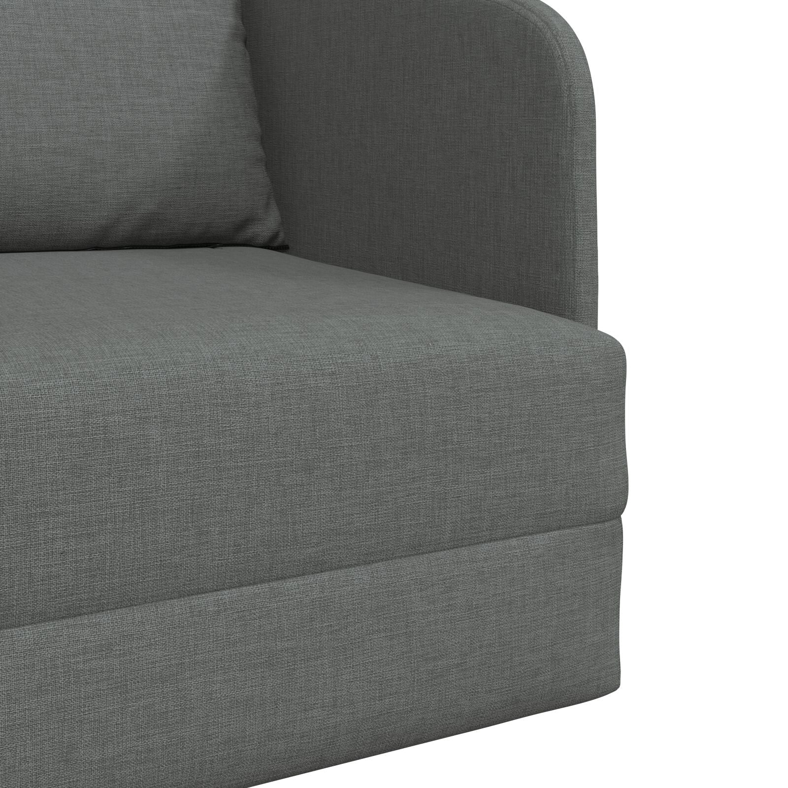 Sofa Seng 2-i-1 Mørkegrå 65x80x83 cm Stoff