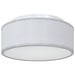 Taklampe med søkelys Grå 30 x 30 x 13,5 cm stoff