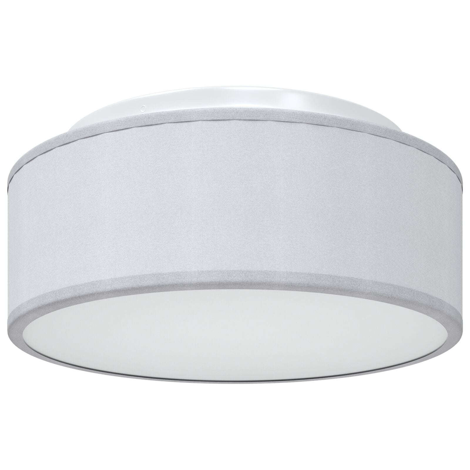 Taklampe Grå 30 x 13.5 cm stoff